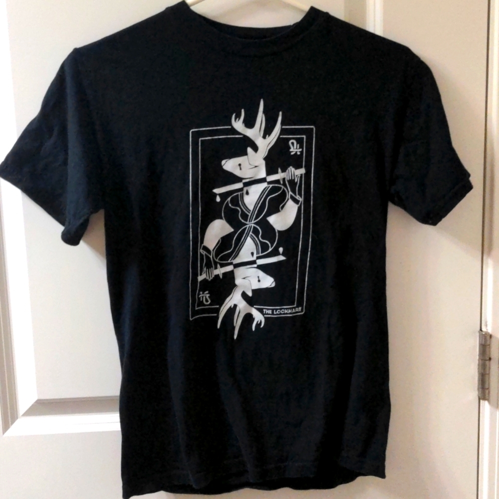 The Lockheart XS Black Souvenir T-Shirt